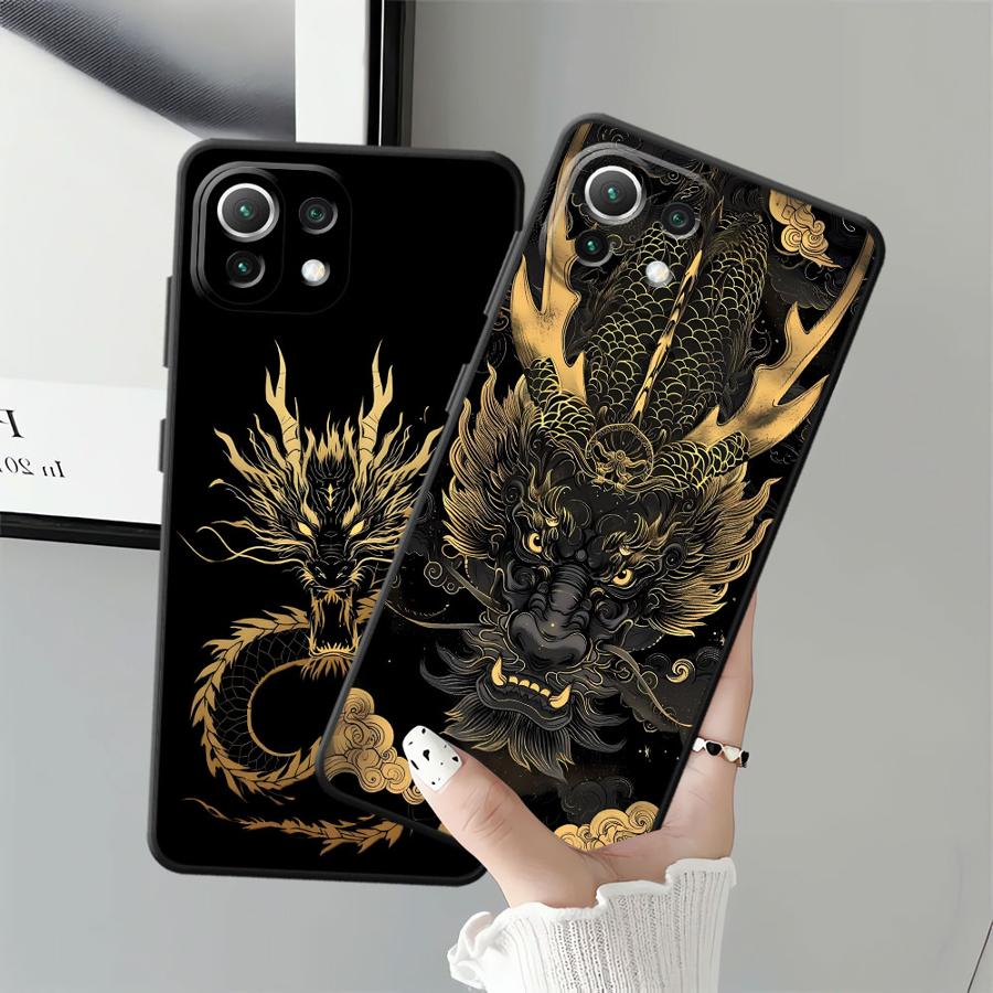 Coole Drachen Hülle Handyhülle Case für Xiaomi Mi 14 12X 12T Pro 13 Lite 11 10T 11T 12