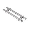 Push Pull Door Handle 304 Stainless Steel Glass Door Adjustable Handle for Hotel Hall