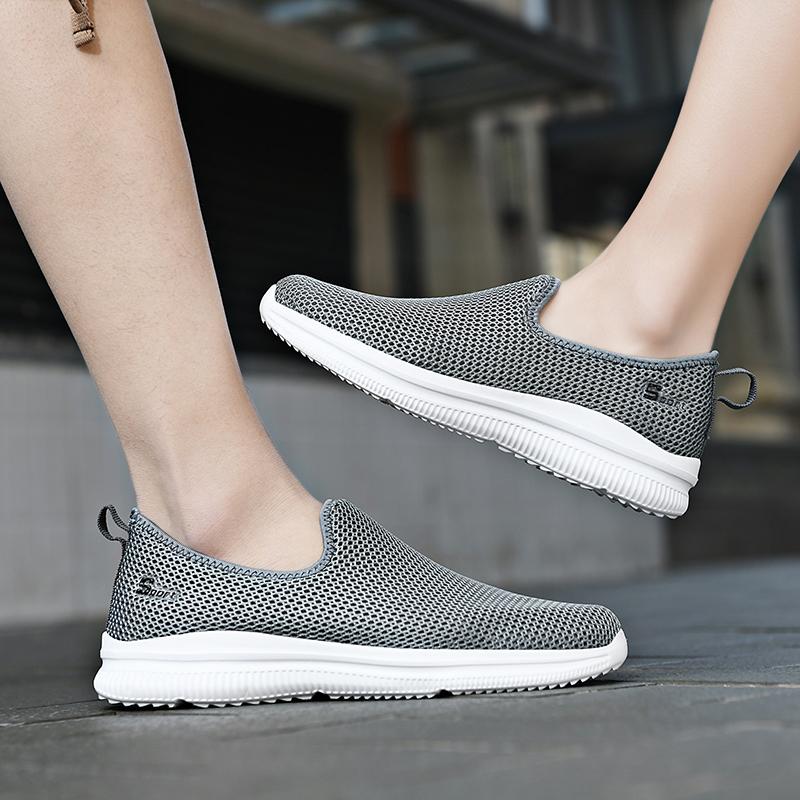 Fashion New Shoes Men Loafers Light Walking Breathable Summer Comfortable Casual Shoes Men Sneakers Zapatillas Hombre Plus Couple