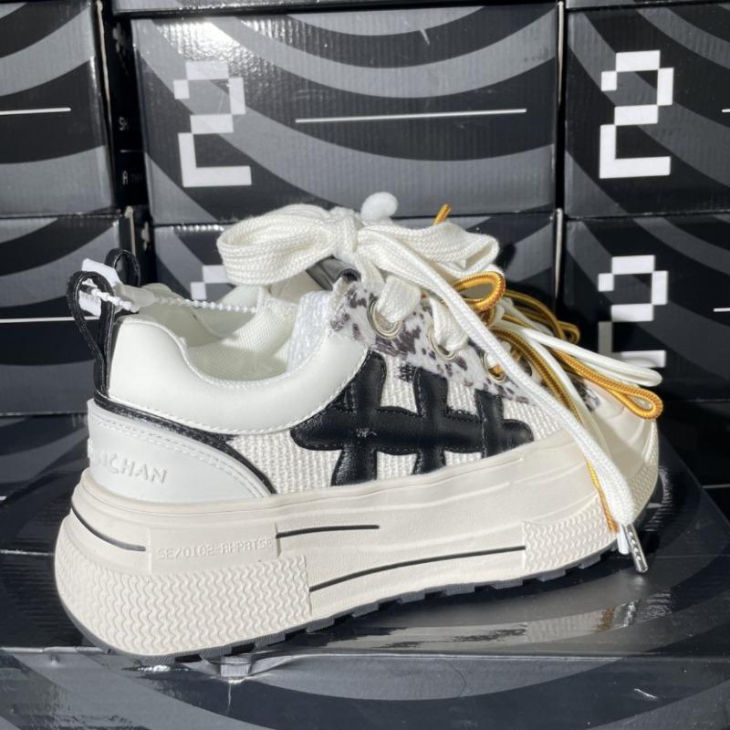 XSHOOTBRAND crayon small new canvas shoes platform casual board shoes versatile small dirty