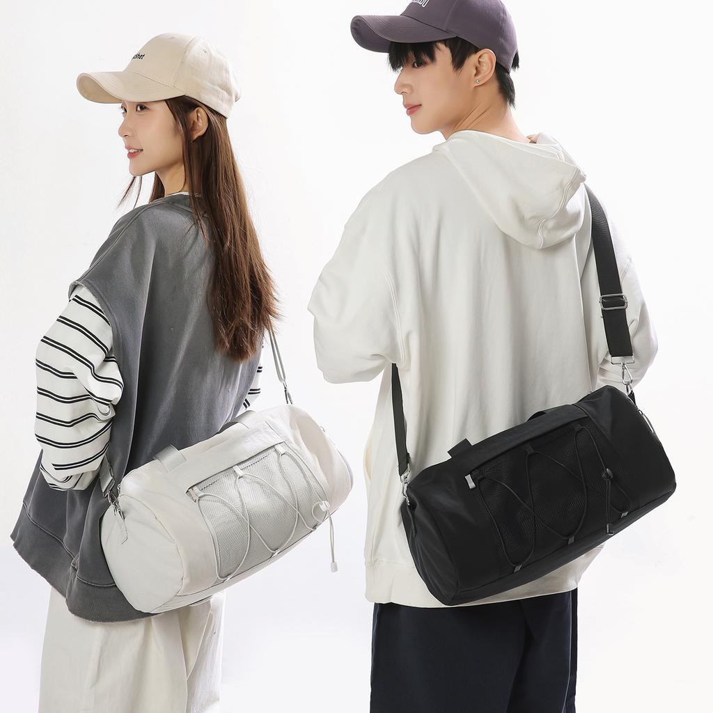 Travel bag Women's light storage Handbag Luggage bag Sports yoga fitness bag Men's large-capacity short-distance business trip