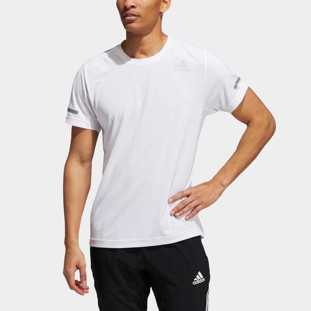 adidas Set In Sleeve T Shirt Men's White HB8521