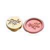 Vintage Seal Stamp Flower Embossed Wax Seal Stamp for Seal Envelope Card Party Invitation Packaging Christmas Wedding