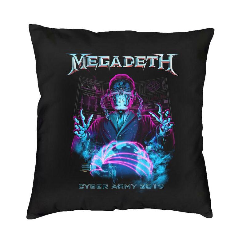 Luxury Swedish Rock Band Horror Ghost Throw Pillow Case Home Decor Custom Square Cushion Cover 40x40 Pillowcover for Sofa