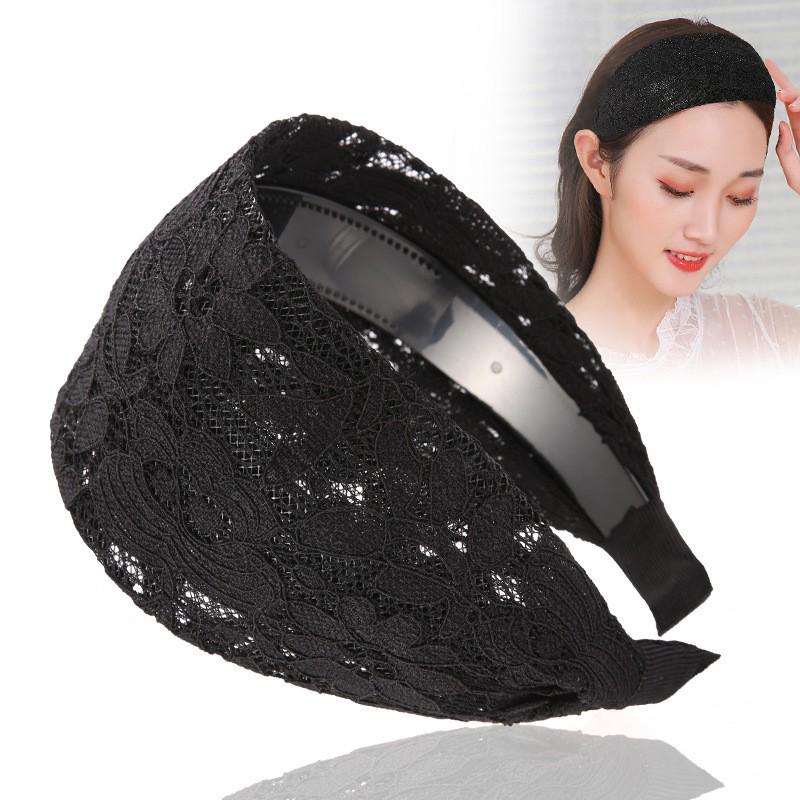 Cross-Border Wide Headband: Non-Slip Women's Hair Cover for White Hair and Baby Hair
