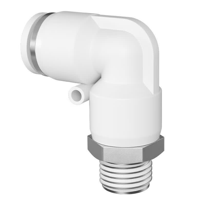 PL-L Threaded Two-Way Pneumatic Air Hose Connector CN plug (adapter included)