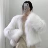 Short small imitation fox fur coat winter new fashion mink velvet short fur coat