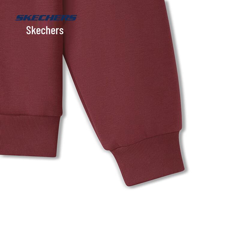 Skechers Unisex Fleece-Lined Hooded Pullover Sweatshirt