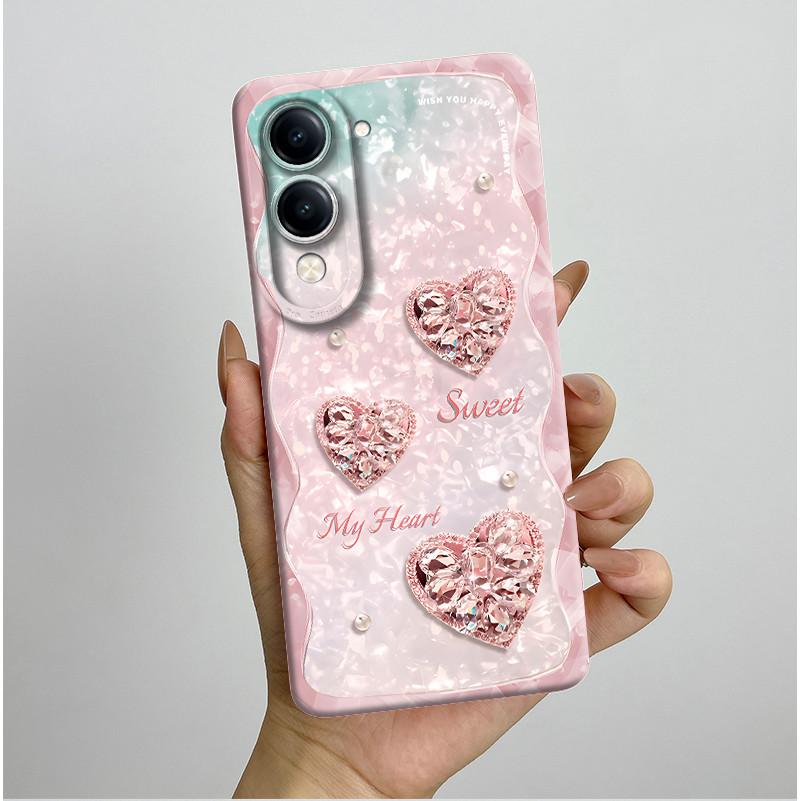 For Vivo Y04 Y29s 2025 Case Aesthetic Luxury Fashion Cute Soft Silicone Cover Shockproof Fundas For Vivo Y29S 5G Y 04 Phone Case