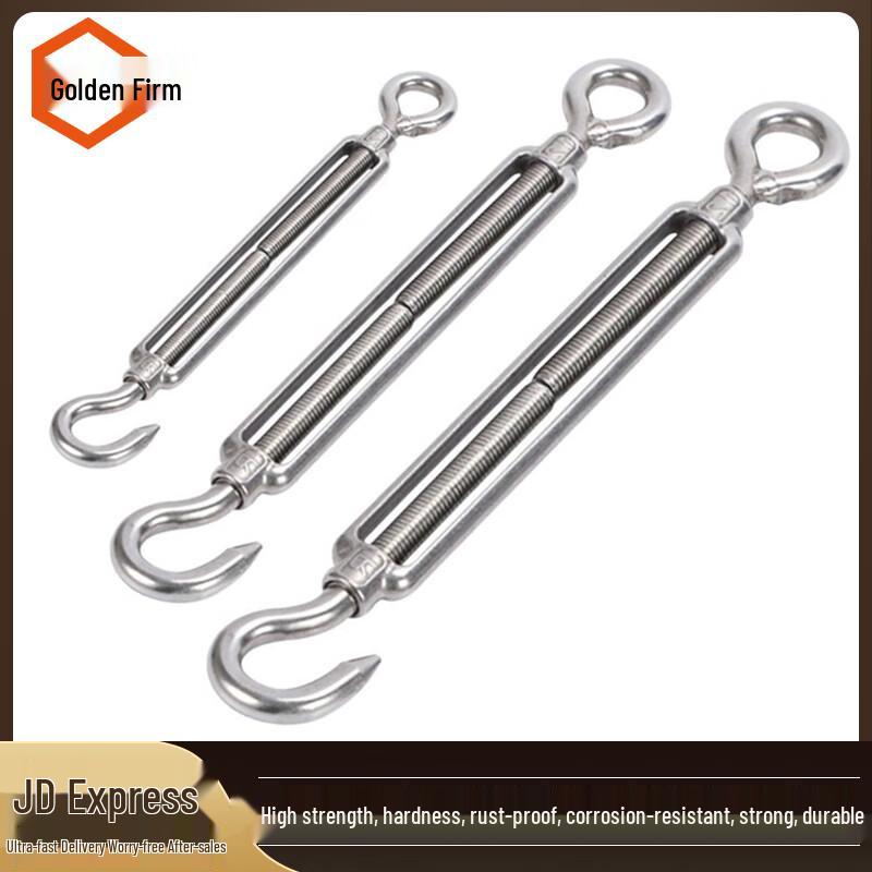 304 Stainless Steel Open Body Turnbuckle M8