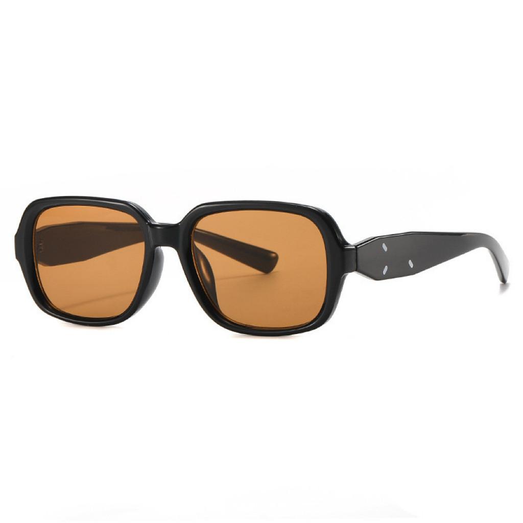 Gm Vintage Square Sunglasses With Uv400 Protection For Fashionable Travel And Parties
