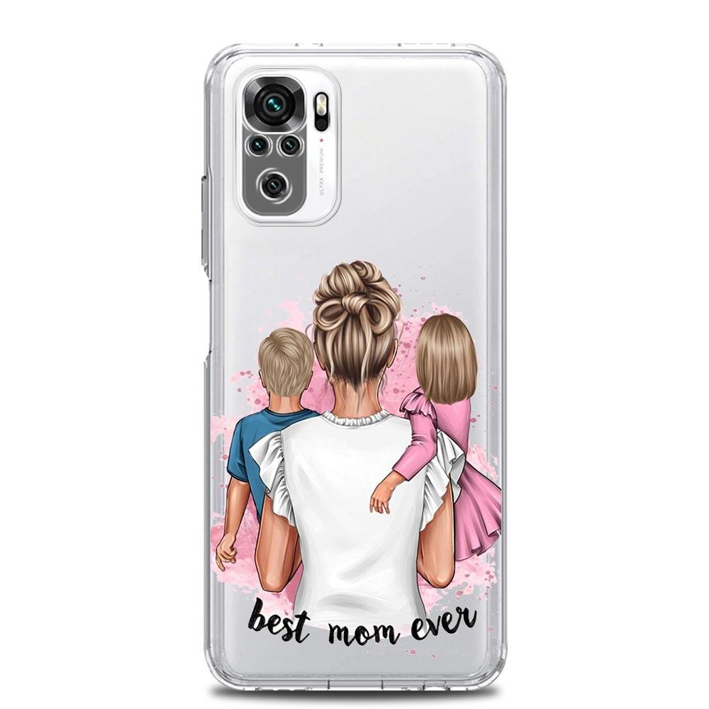 

Phone Case For Xiaomi Redmi Note 13 12 5G 9S 9 8 10 11 Pro Plus 4G 9T 13C 12C 10C 9C 9A 7 Pro Clear Cover Baby Girl Mom Family Redmi Note 11Pro