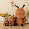 Creative Ant Bee Cockroach Doll Stuffed Plush Toy Doll Cartoon Anime Cute Pillow Funny Birthday Gift Doll