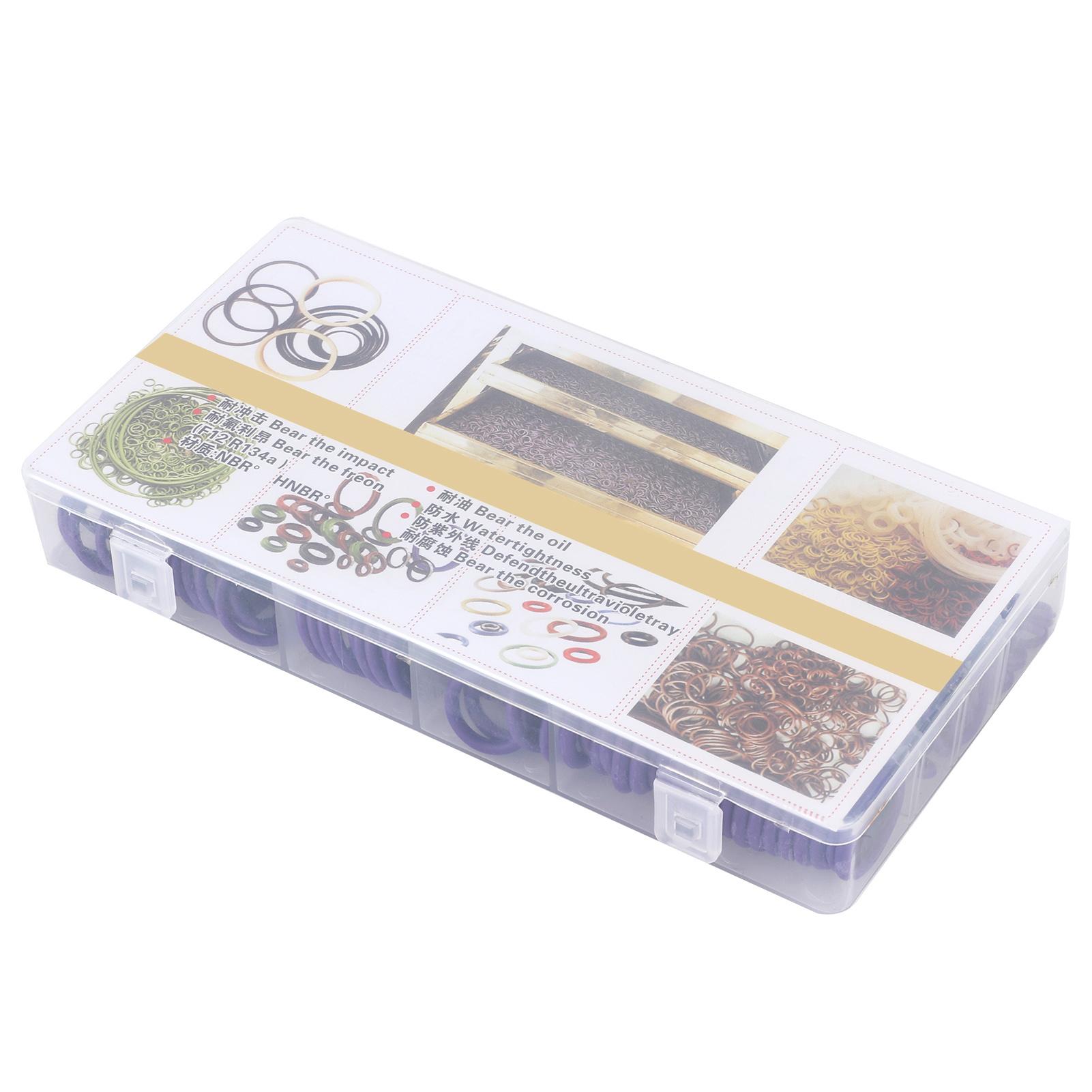 

Набор резиновых уплотнительных колец 225 шт. Защита от УФ-излучения для соединения труб кондиционера, уплотнение компрессора холода