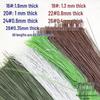 26-Gauge Green Floral Iron Wire for DIY Paper-Wrapped Flower Stems and Gypsophila.