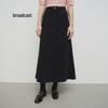 Women's Retro A-Line Denim Mid-Length Skirt