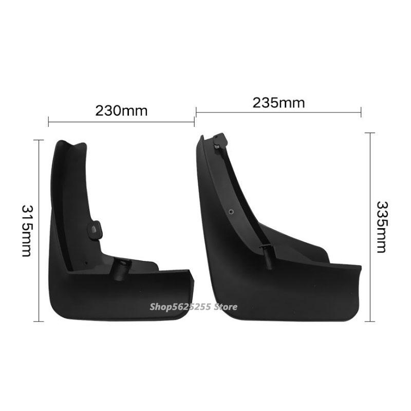 Car Mudguard for Volkswagen VW Touareg    Accessories Front Rear Fender Mud Flaps Guard Splash Flap Protector