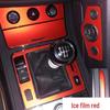 Zotye T600 Sport 16 Model Carbon Fiber Gear Shift Console Decor Sticker