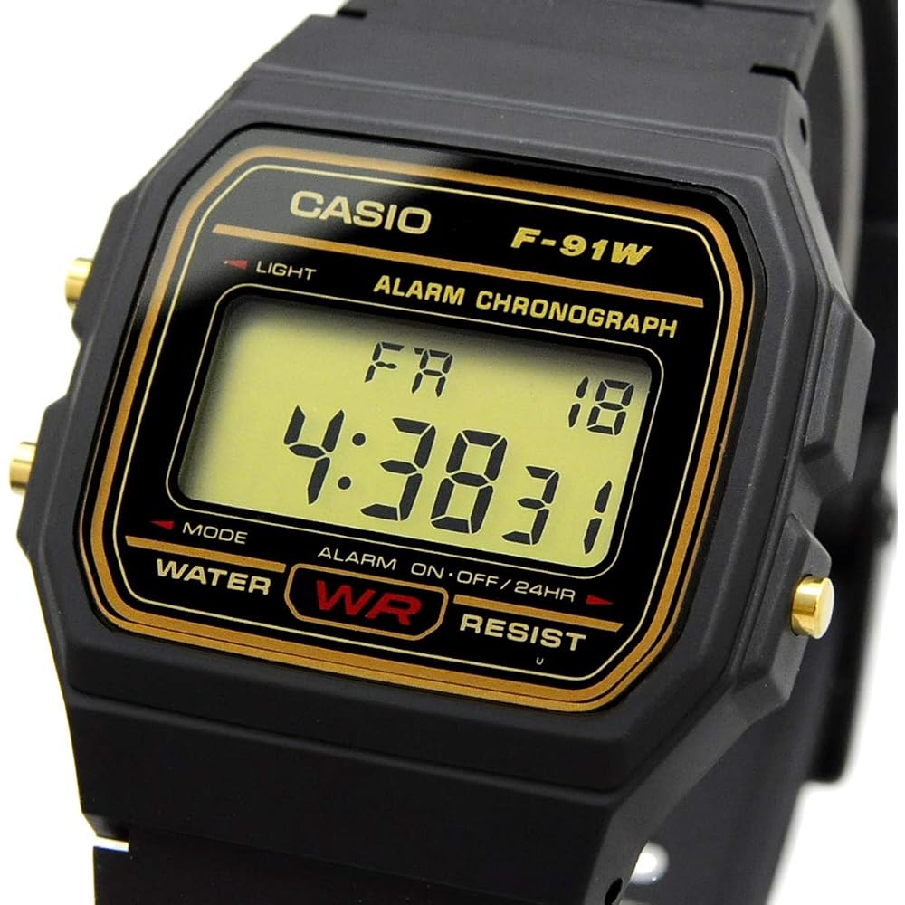 [Casio] CASIO Watch Quartz F-91WG-9 Unisex Cheap Casio Black [Parallel Imported]