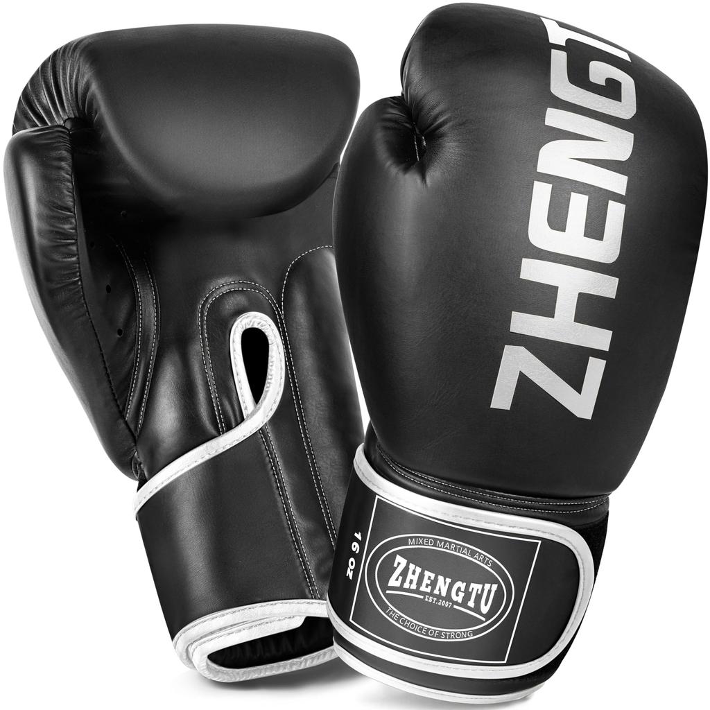 ZTTY Boxing Gloves by RIZIN Current CFFC Flyweight Champion and 24th DEEP Flyweight Champion PU Punching Training Punching MMA Punching Stress Unisex