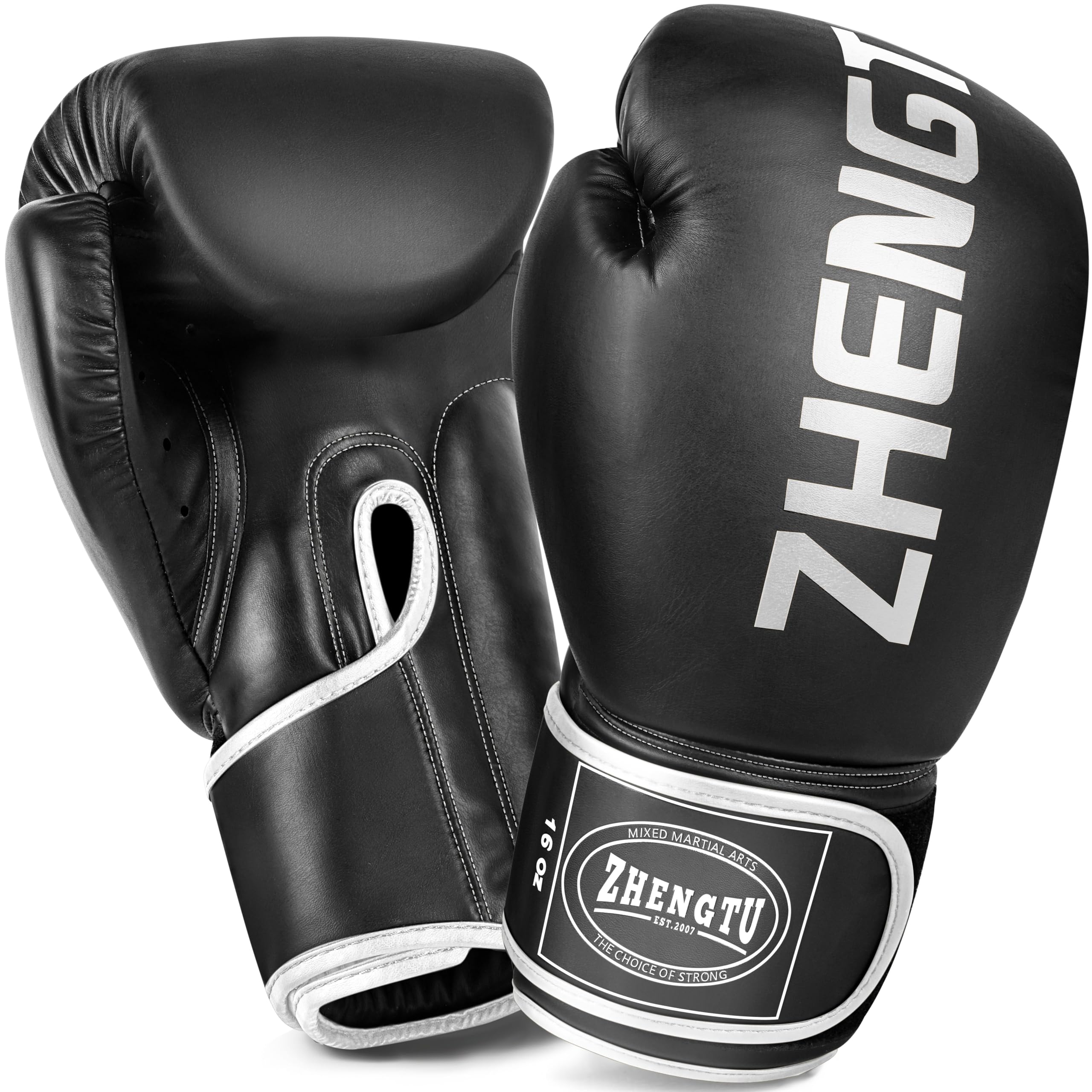 

ZTTY Boxing Gloves by RIZIN Current CFFC Flyweight Champion and 24th DEEP Flyweight Champion PU Punching Training Punching MMA Punching Stress Unisex