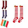 New Arrival Children's Halloween Socks With Pumpkin Doll Design High Tube European And American Style Polyester Fabric