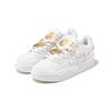 HV8070-100 NIGO Air Force 3 Low Blanco Talón Metalizado Dorado Logo OGIN (de los hombres)