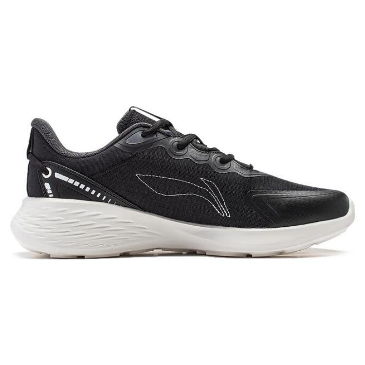 Li Ning Soft Breathable Low Top Running Shoes Women's Black ARST048-1