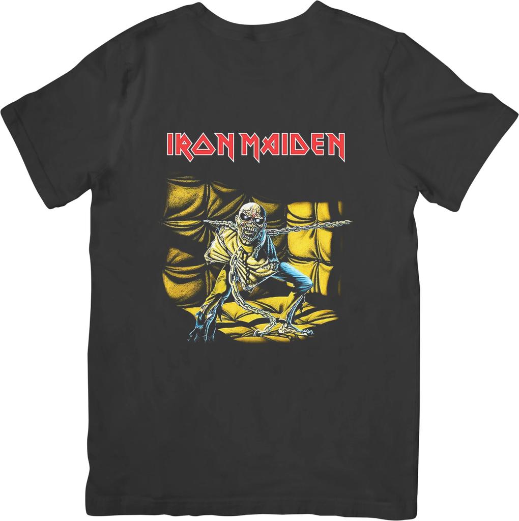 Tricou Unisex Iron Maiden Music Bumbac de Calitate Negru