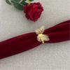 Hollow Butterfly Napkin Ring Metal Buckle Simple Nordic Style DIY Dinner Table Ornament For Wedding Dinner Party Celebration