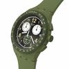 Swatch NOTHING BASIC ABOUT GREEN SUSG406 watch, green