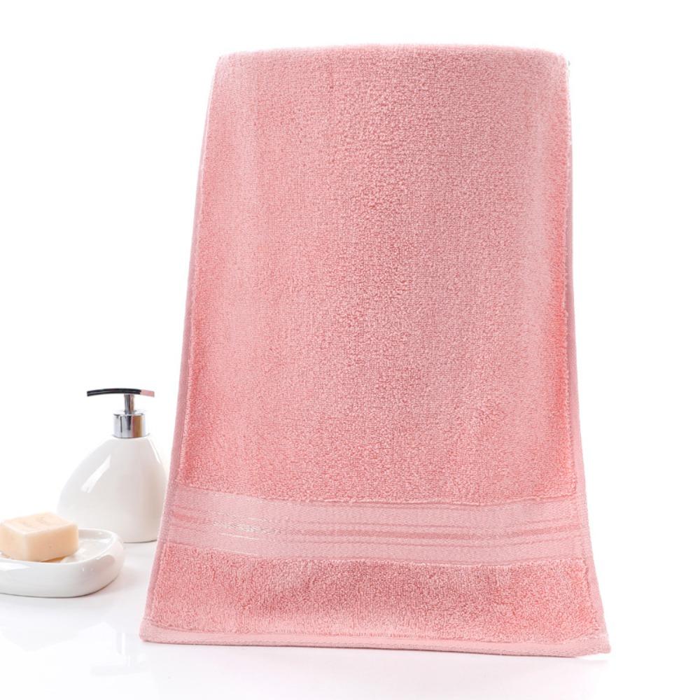 Spot large thickened cotton souvenir towel hotel men's sports face towel plain color broken gear water absorption