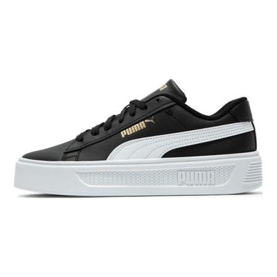 Smash Platform V3 Black White Gold Women Sneakers 390758-02