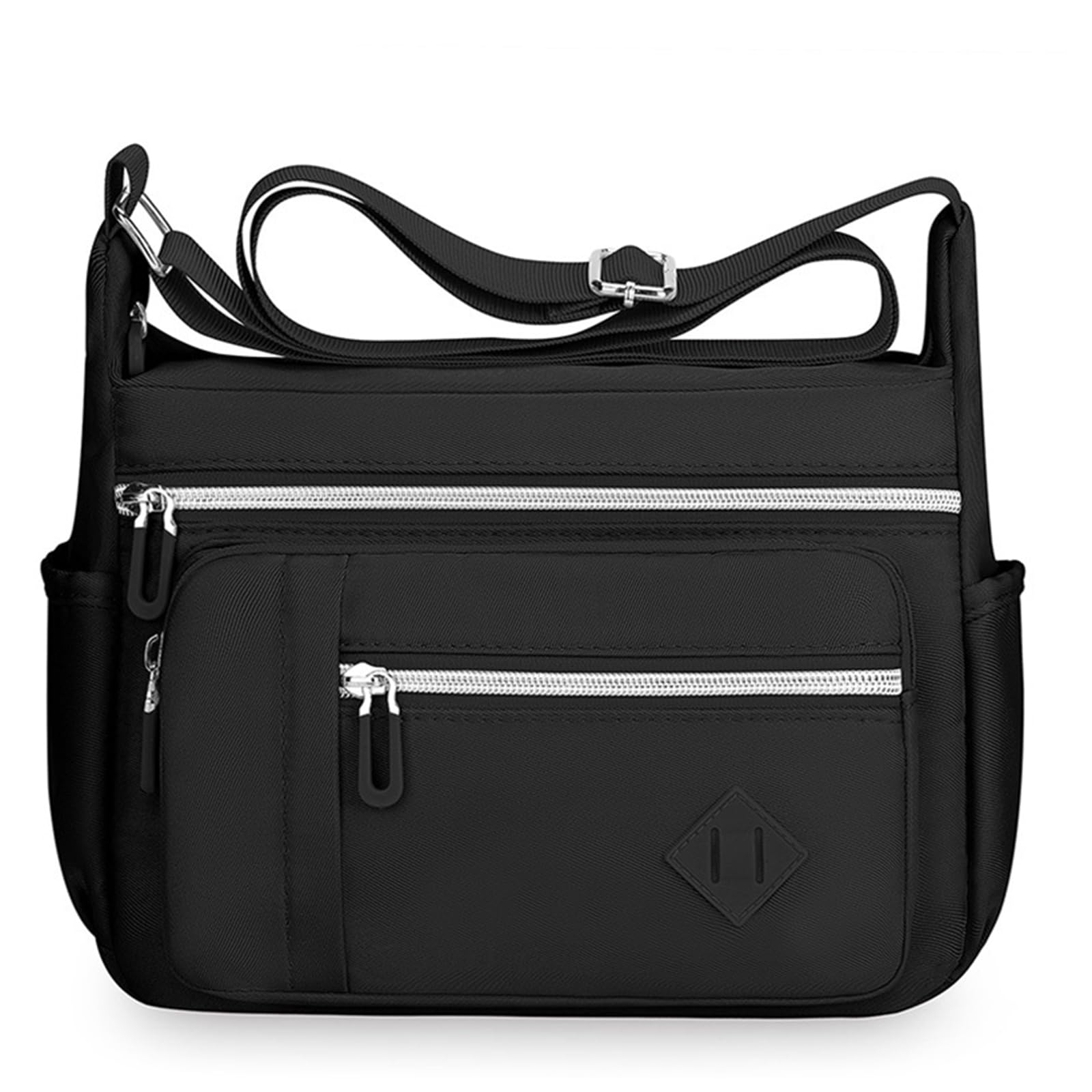 

shoulder large water [YIBONIKA] Mother s bag, bag, women s, multi-pocket, capacity, lightweight, nylon, repellent, crossbody, shoulder, vertical,
