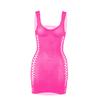 Underwear Dress Hollow Out Butt Lift Summer Pure Color Hip Wrap Night Dress for Bedroom
