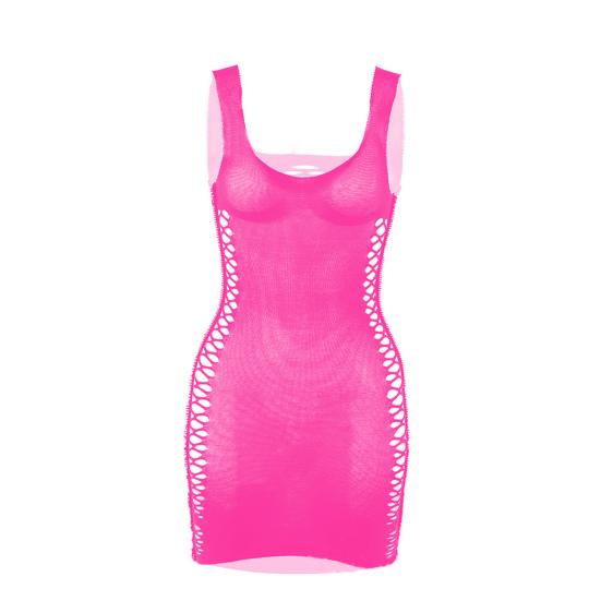 Underwear Dress Hollow Out Butt Lift Summer Pure Color Hip Wrap Night Dress for Bedroom
