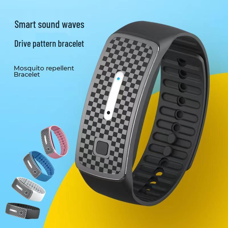 M30 Ultrasonic Mosquito Repellent Silicone Bracelet for Children & Adults - Long Battery Life, Safe for Infants and Outdoor Use.