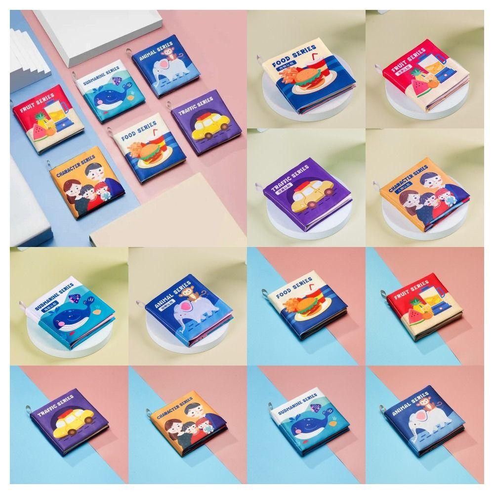 

PET Infant Quiet Book Sound Paper Baby Cloth Book Interesting Early Education E