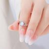 Twisted Heart Silver Ring with Sparkling CZ Hypoallergenic Band 1Pc Ideal for Daily Commute Outfit Matching