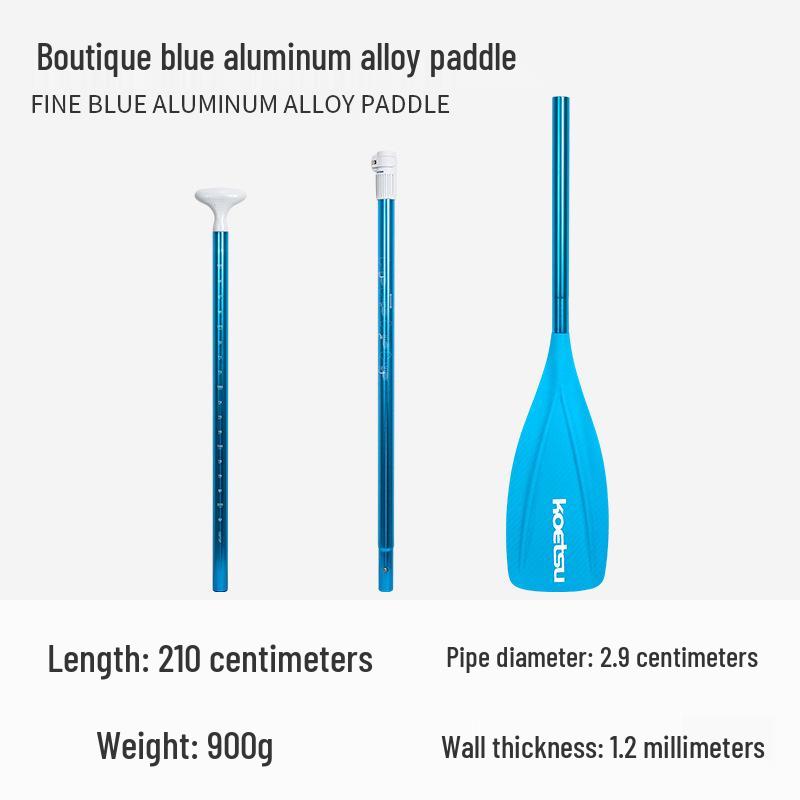 KOETSU Surf Paddleboard Dual-Use Aluminum Paddle: Single/Double Head Kayak & Paddleboard Paddle