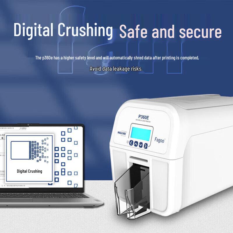 FAGOO P360e Dual-Sided IC/ID Card Printer