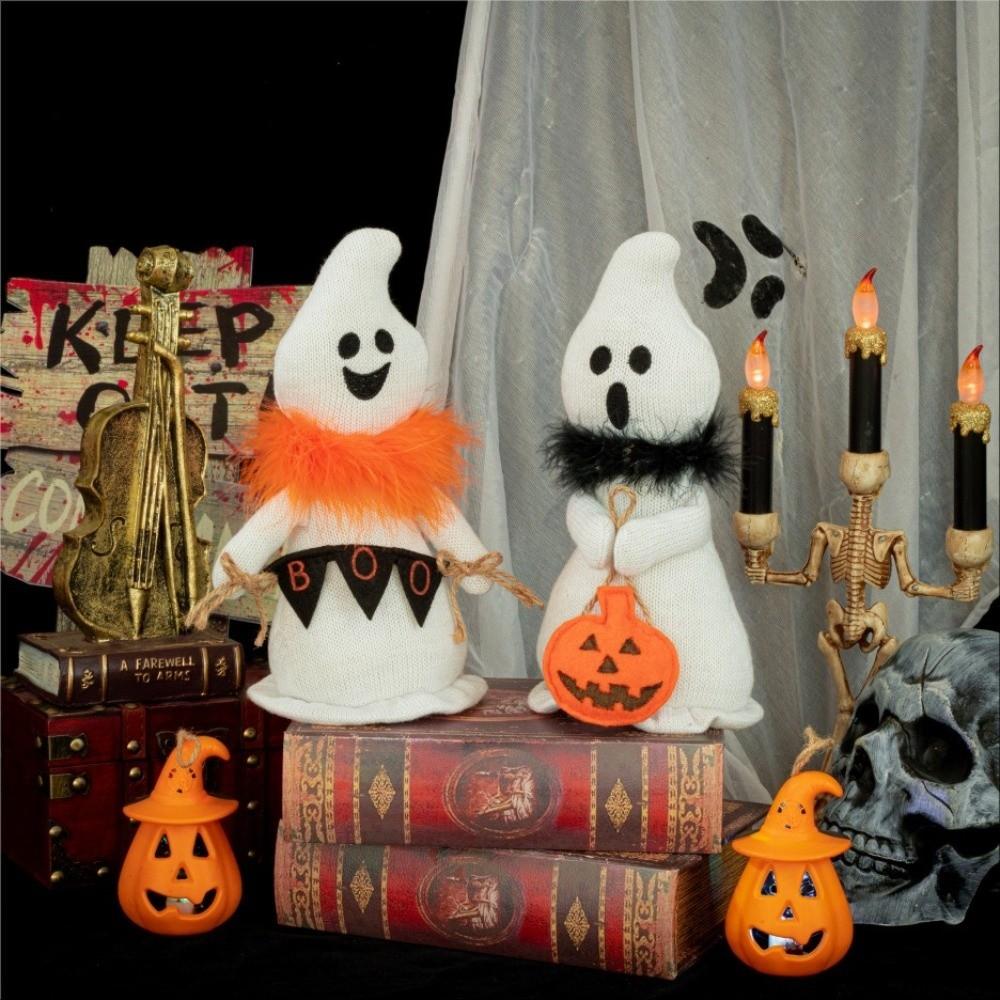 Soft Halloween Ghost Doll Scary Ghost Festival Ornament Ghost Figurines Halloween Decorations