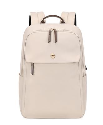 Rucksack Business Backpack 14in PC Computer Casual A4 Commuting Water Repellent Lightweight Travel Security Metal Logo Brand Stylish Adult CC2303