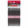 VESSEL Sakisbo Slim Torsion Bit Double Head +2 x 4.5 x 110mm Set of 10 SDT10P2110F