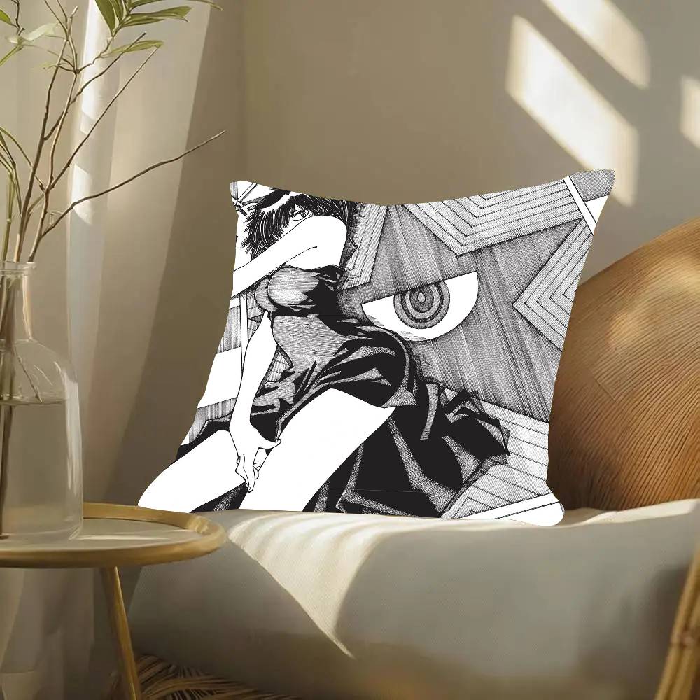 Mysterious Girlfriend X Urabe Mikoto Anime Pillow Case Fashion Square Pillowcase Bedroom Sofa Room Ins Decoration Leisure