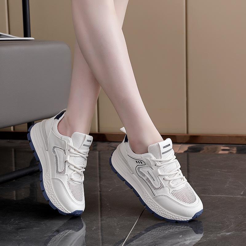 

Mesh breathable Forrest Gump shoes women s 2025 summer new versatile fashion casual little white sports board shoes women s 8861-3 40