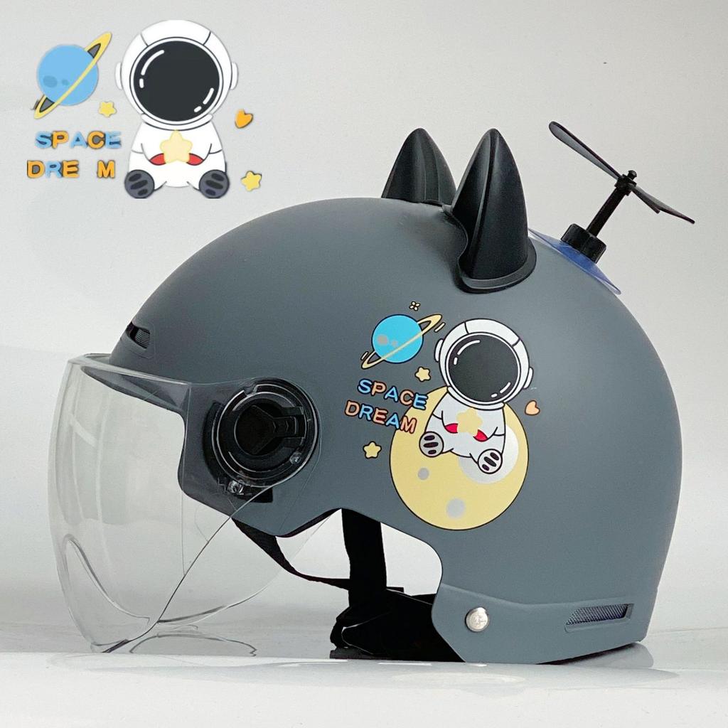 Helmet Electric Car Men and Women Sun Protection Four Seasons Universal Electric Car Bamboo Dragonfly Half Helmet Summer Hood