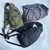 Bolsa mensageiro versátil de personalidade casual nova para homens e mulheres, para esportes ao ar livre, ombro leve, grande capacidade