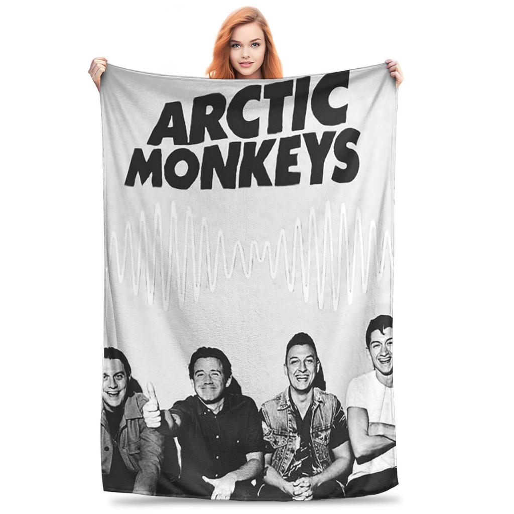 Arctic Monkeys Rock Band Blanket Multi-function Fleece Sofa Throw Blanket for Couch Bedding Outdoor Throws Bedspread Quilt