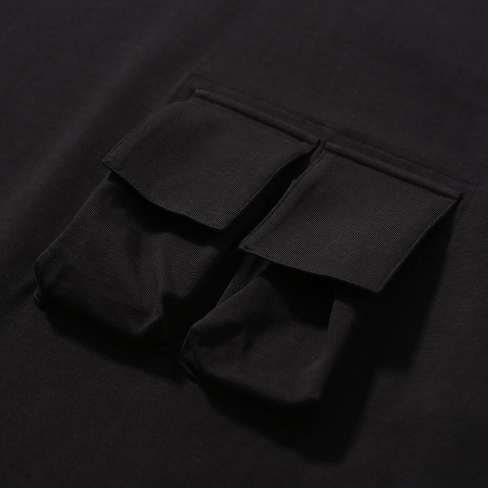 MOIF [Ss24]Magazine Pocket H/S Tee / Black